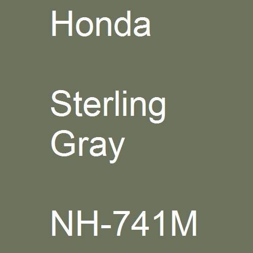 Honda, Sterling Gray, NH-741M.